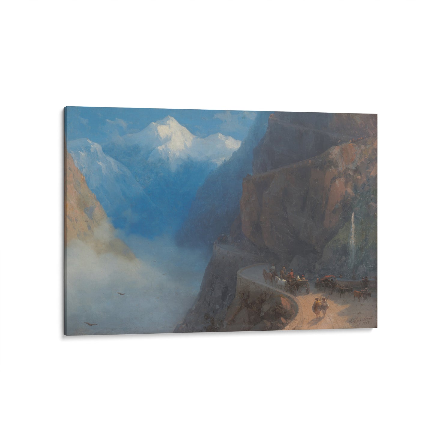 From Mleta to Gudauri | Ivan Aivazovsky | 1868