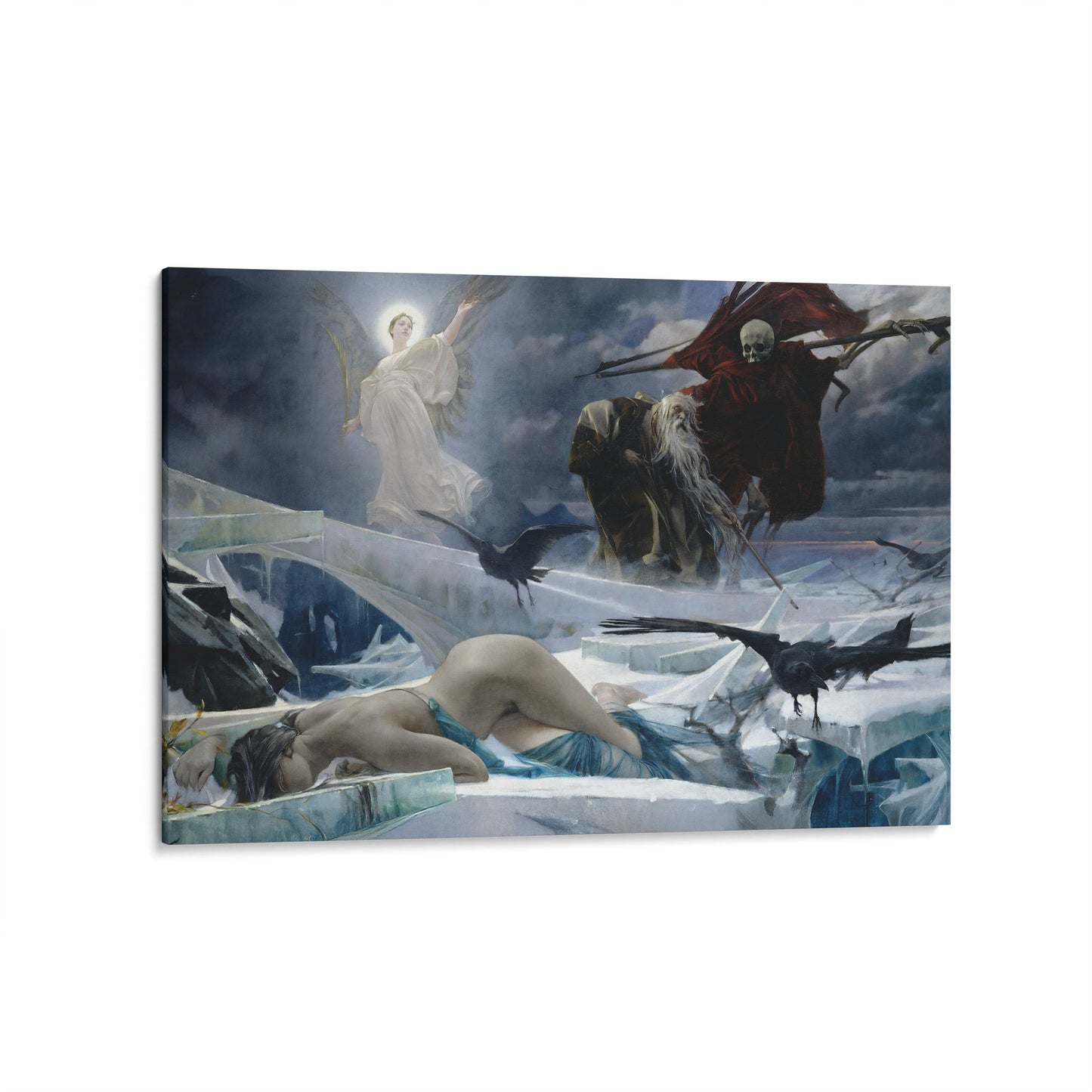 Ahasuerus at the End of the World | Adolf Hirémy-Hirschl | 1888