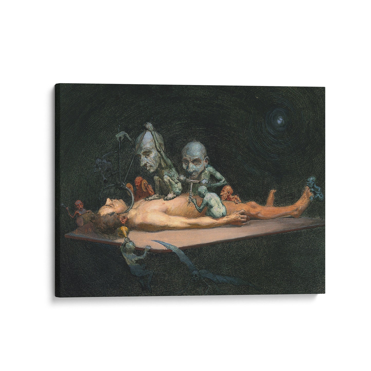 An Unconscious Naked Man (Chloroform) | Richard Tennant Cooper | 20th Century