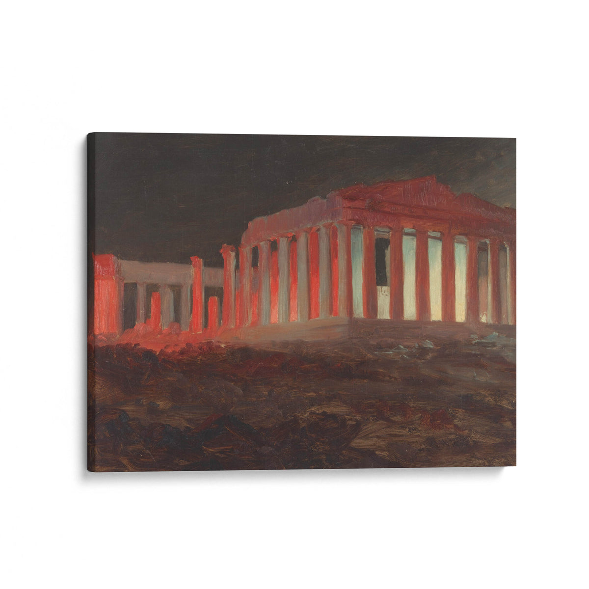 Parthenon (Illuminated Night View) | Frederic Edwin Church | 1869