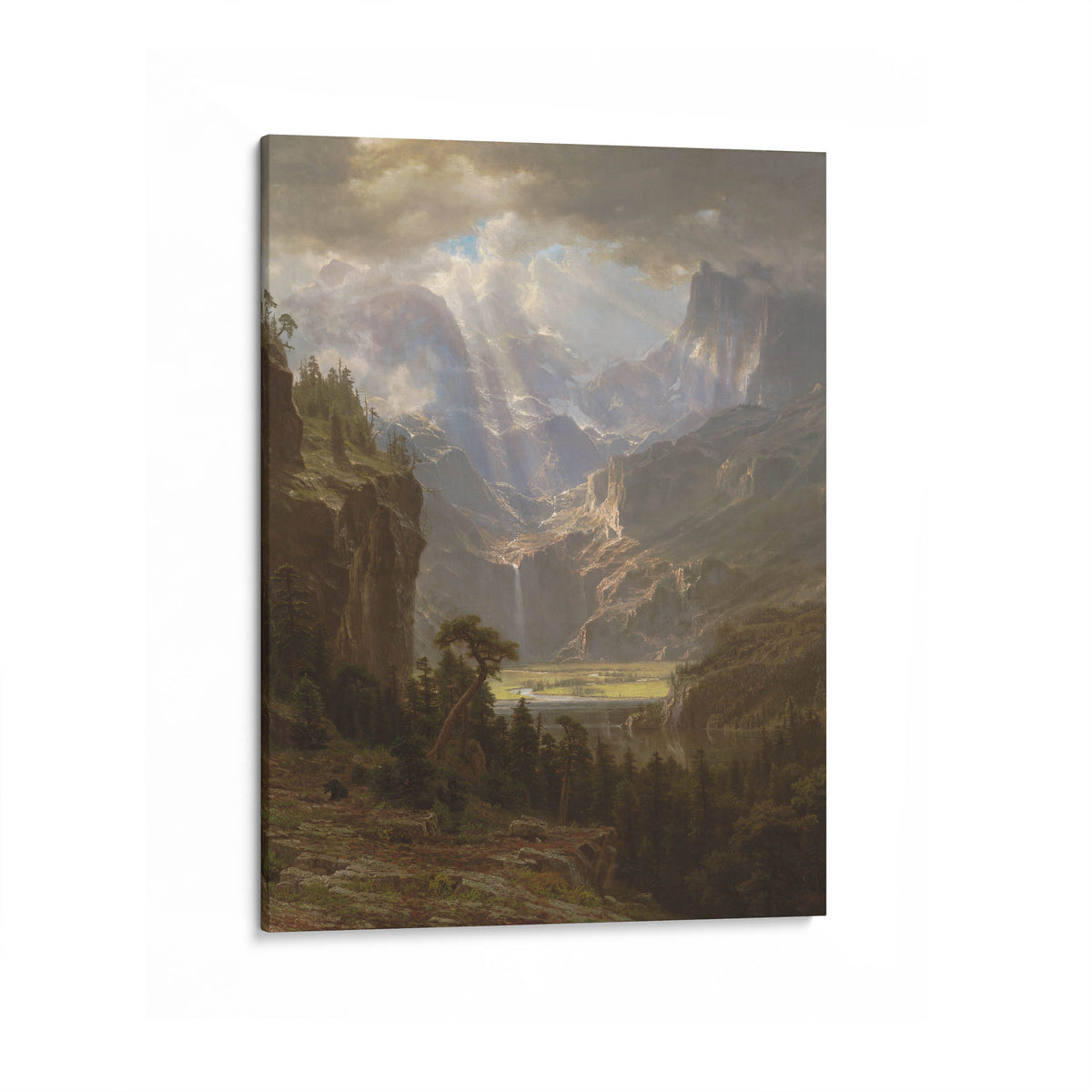 Rocky Mountains, "Lander's Peak" | Albert Bierstadt⁣⁣ | 1863