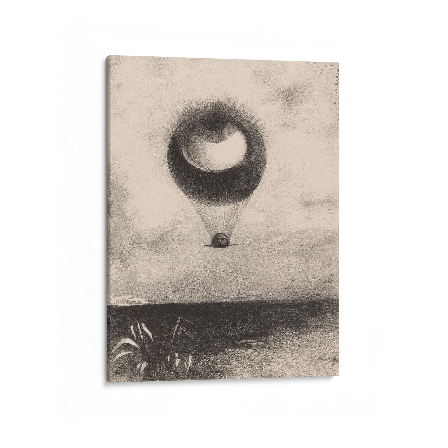 Eye-Balloon | Odilon Redon | 1878