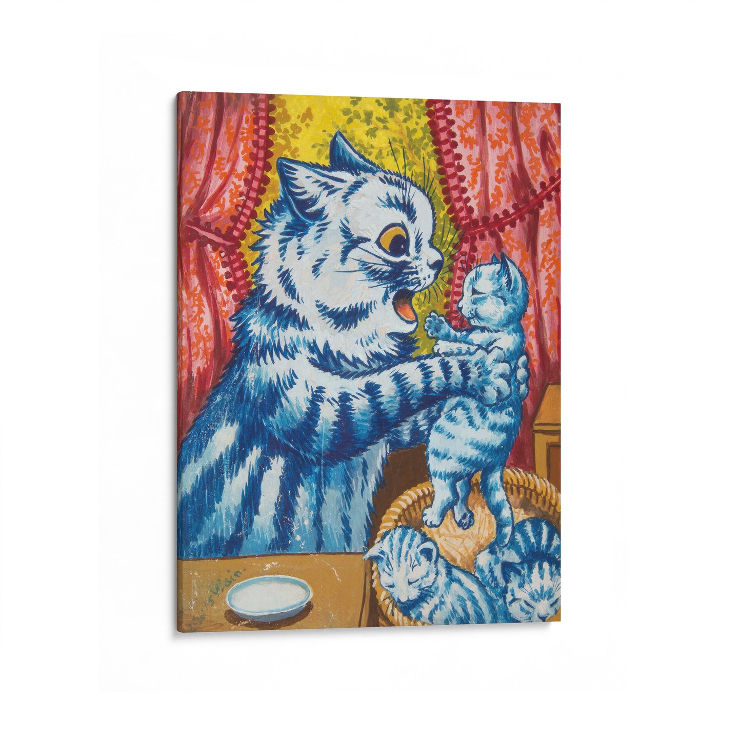 Cat and her Kittens | Louis Wain | 20th Century