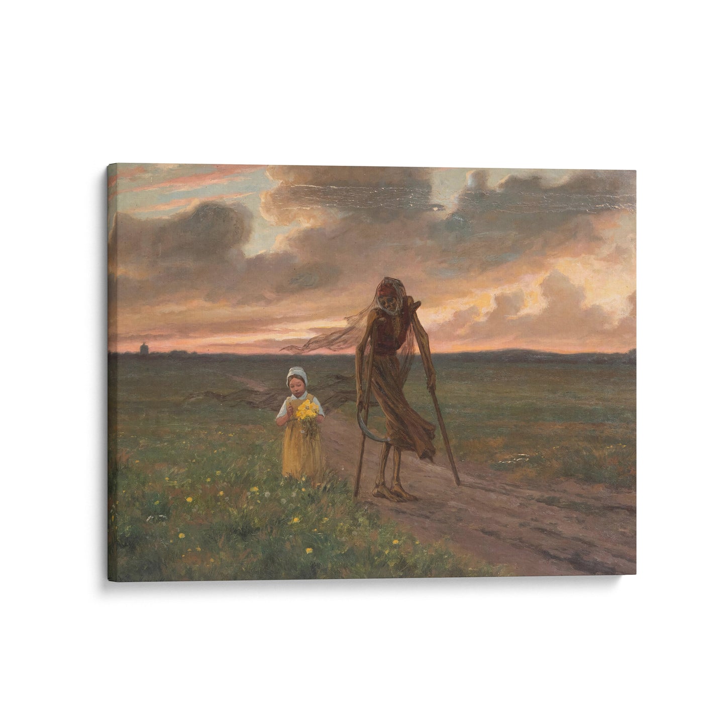 Death and the Girl | Frans van Kuyck | 19th Century