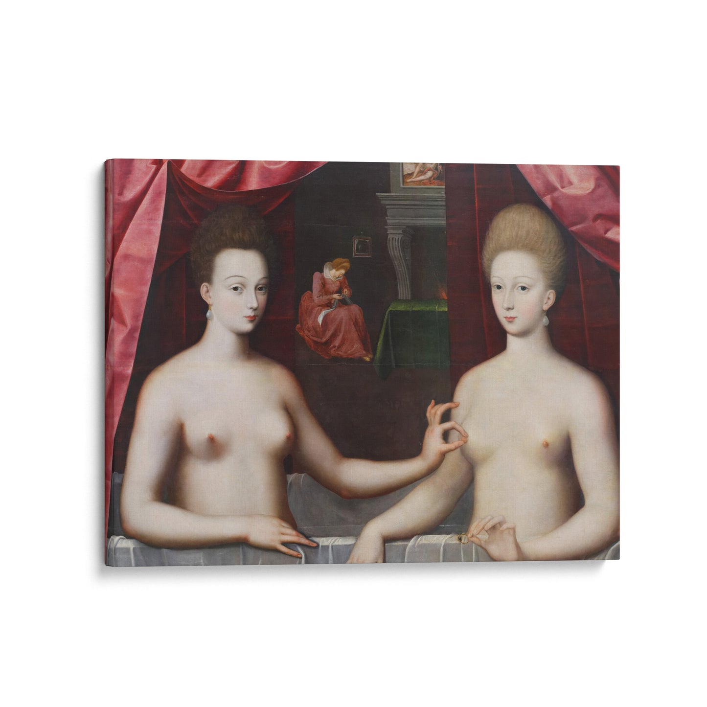 Gabrielle d'Estrées and One of Her Sisters | Unknown | c. 1594