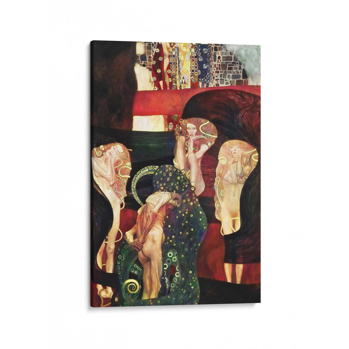 Jurisprudence (Colorized) | Gustav Klimt | 1903