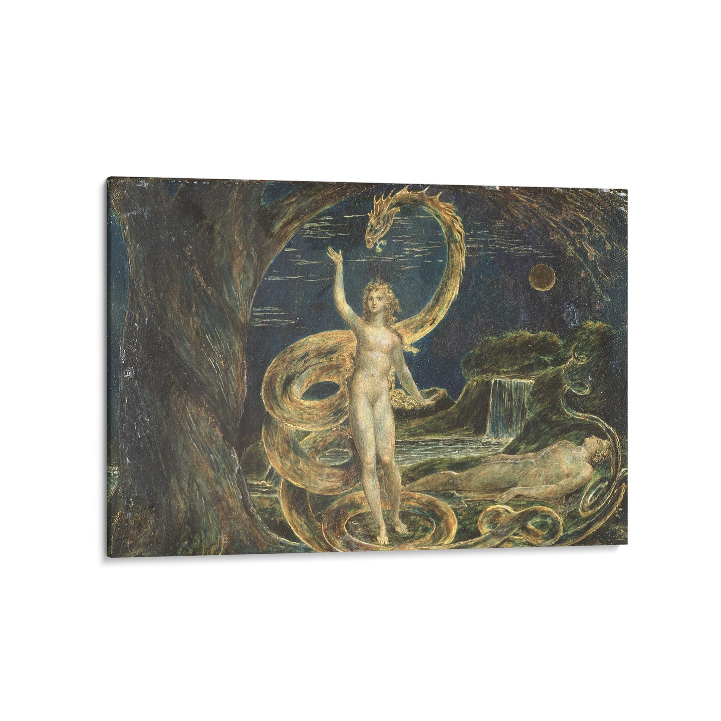 Eve Tempted by the Serpent | William Blake | 1799-1800
