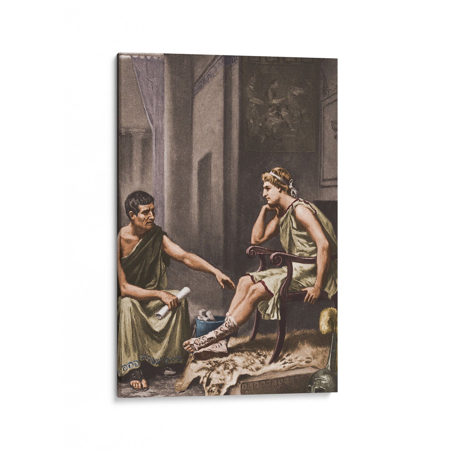 Aristotle tutoring Alexander the Great | Jean-Léon Gerôme | 1895