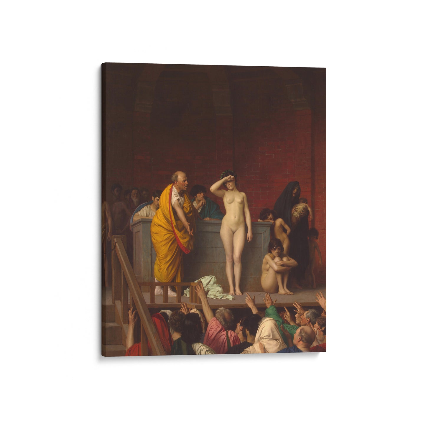 A Roman Slave Market | Jean-Léon Gerôme | c. 1884