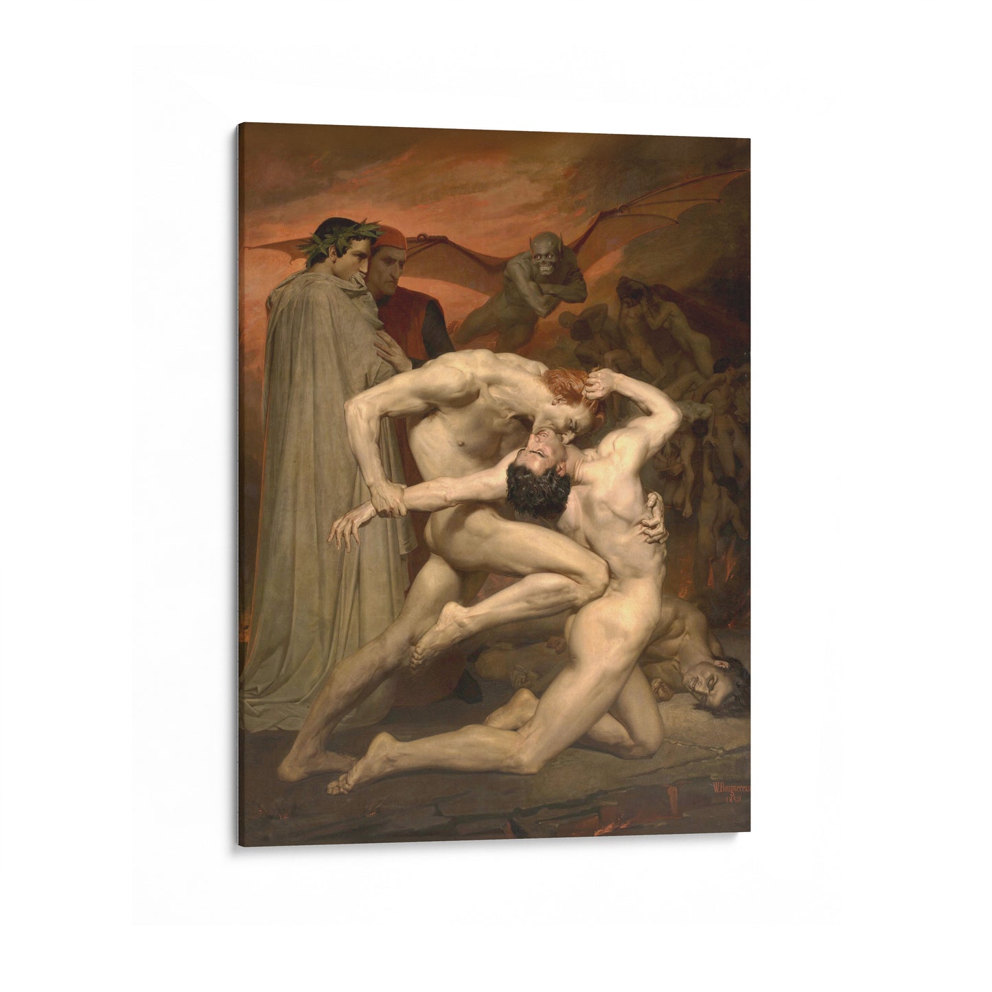 Dante and Virgil | William-Adolphe Bouguereau | 1850