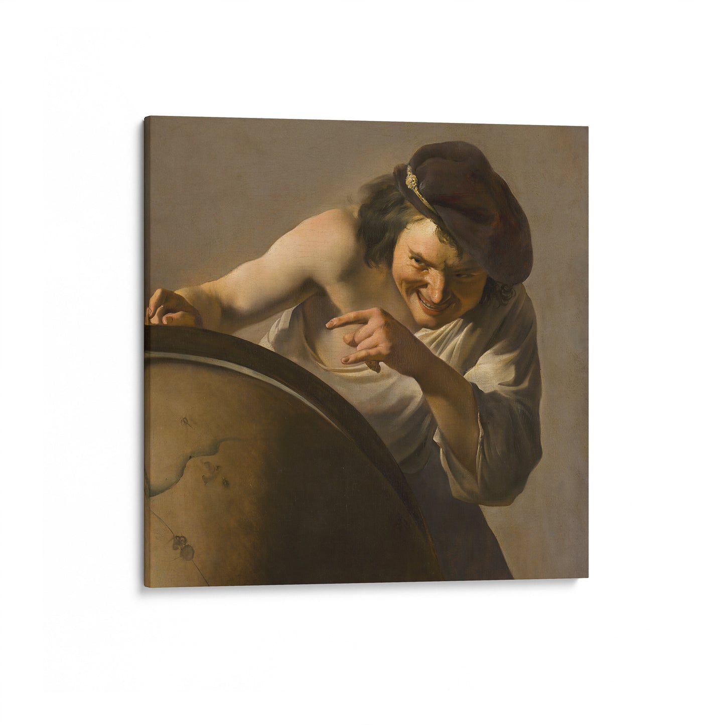 Democritus, the Laughing Philosopher | Johannes Moreelse | c. 1630