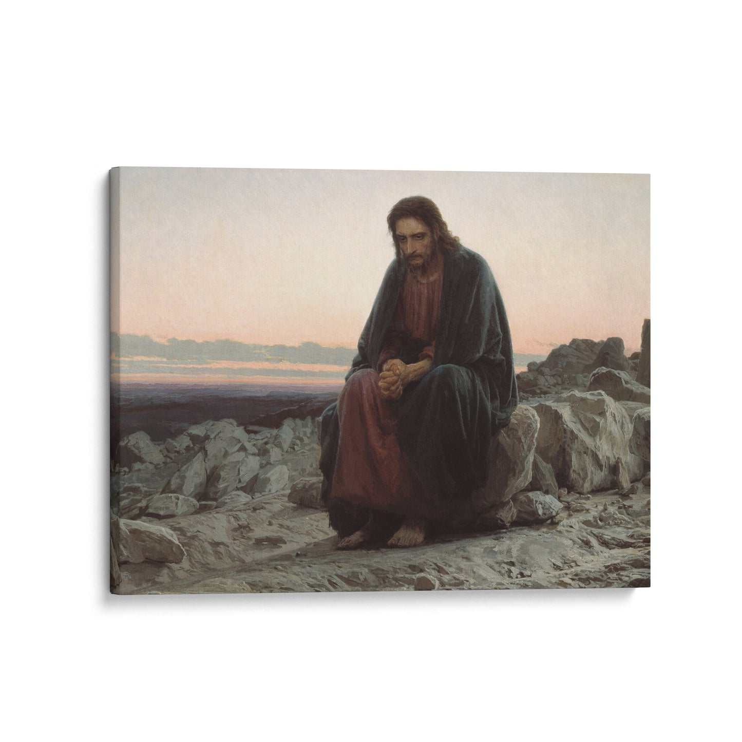 Christ in the Desert | Iván Kramskói | 1872