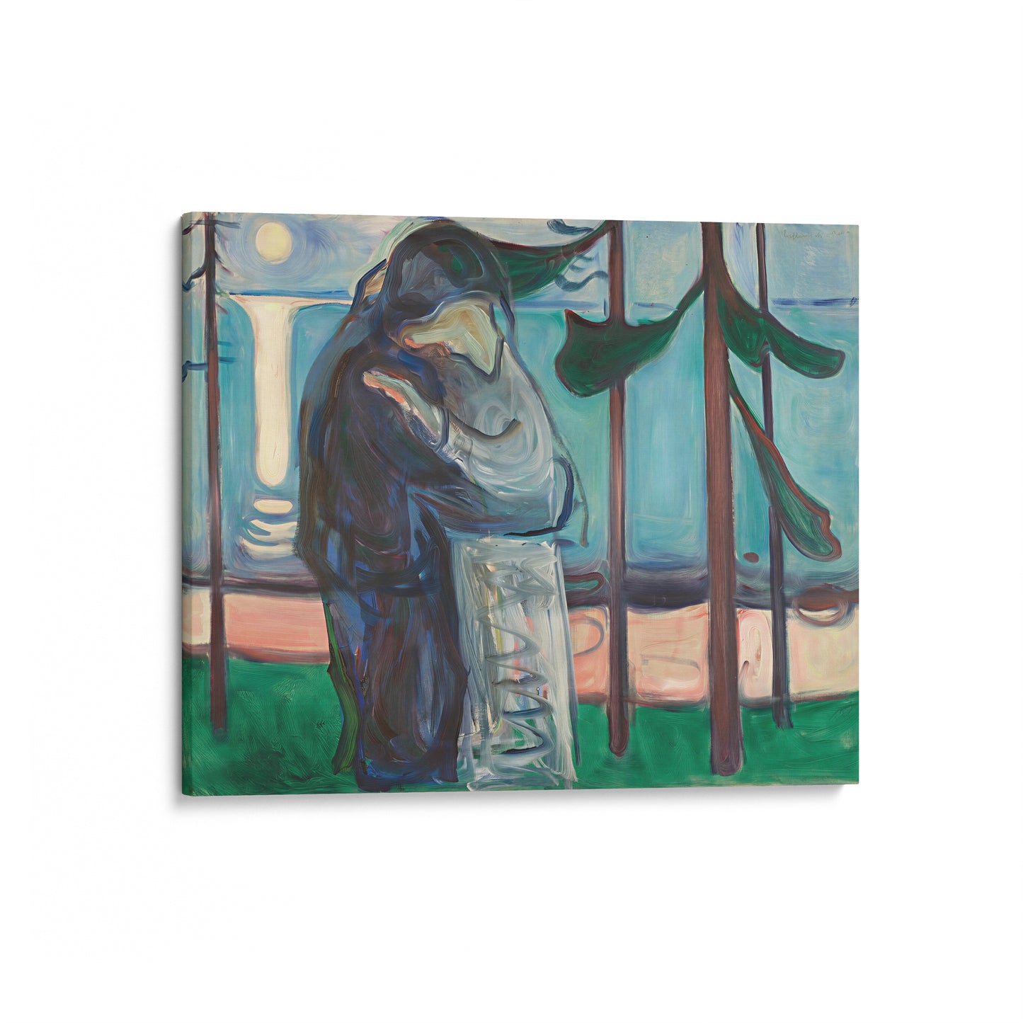 Kiss on The Beach | Edvard Munch | 1914