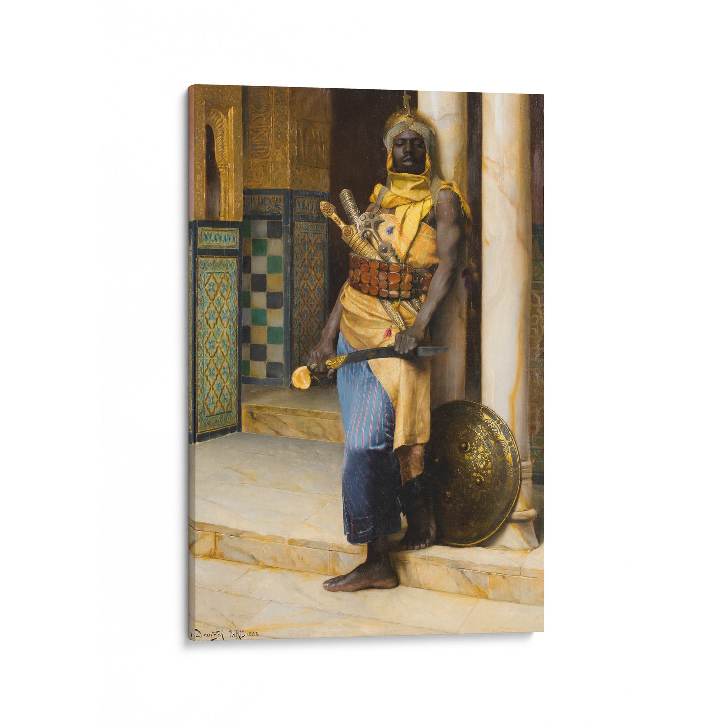 Guarding the Palace | Ludwig Deutsch | 1888