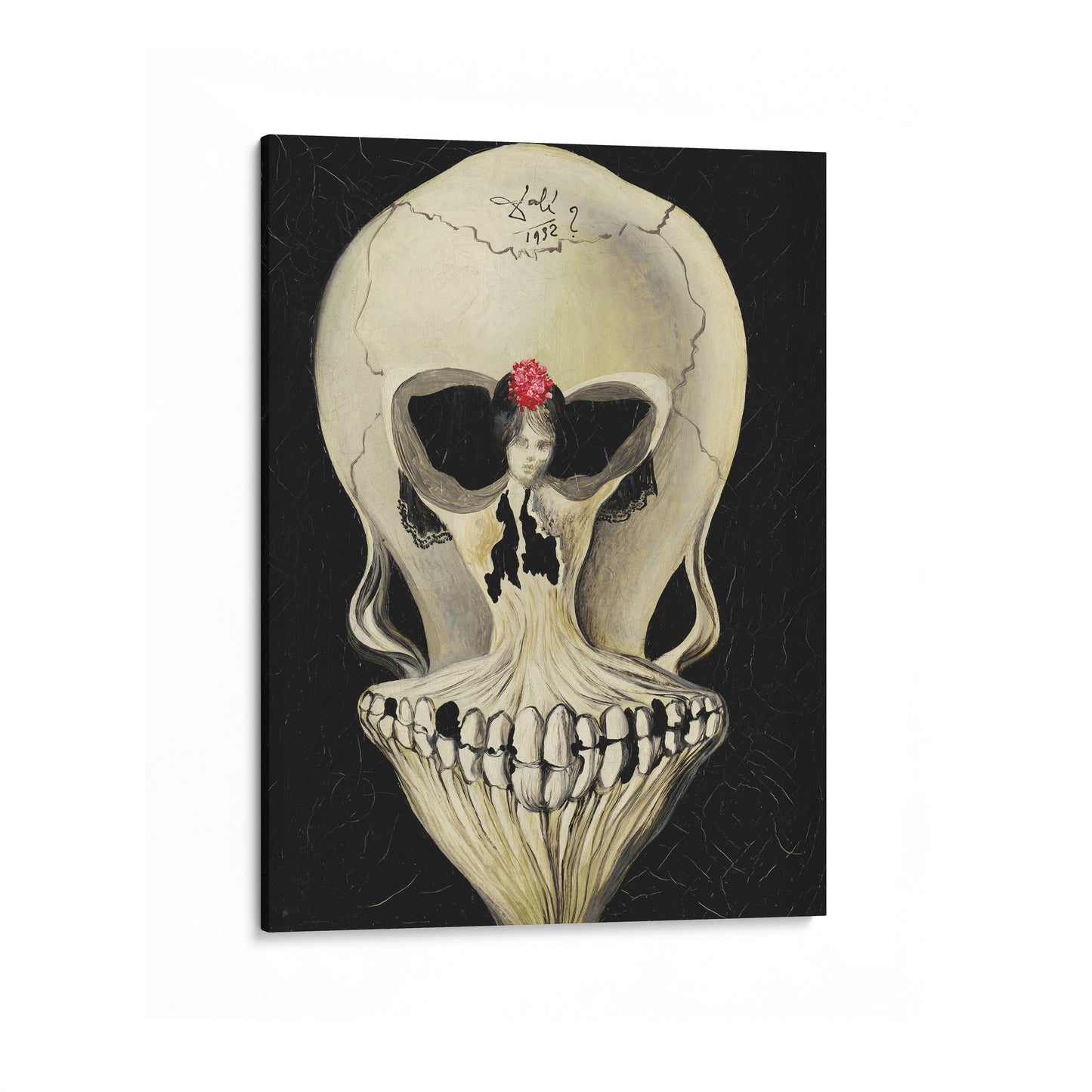 Ballerina in a Skull | Salvador Dali | 1932