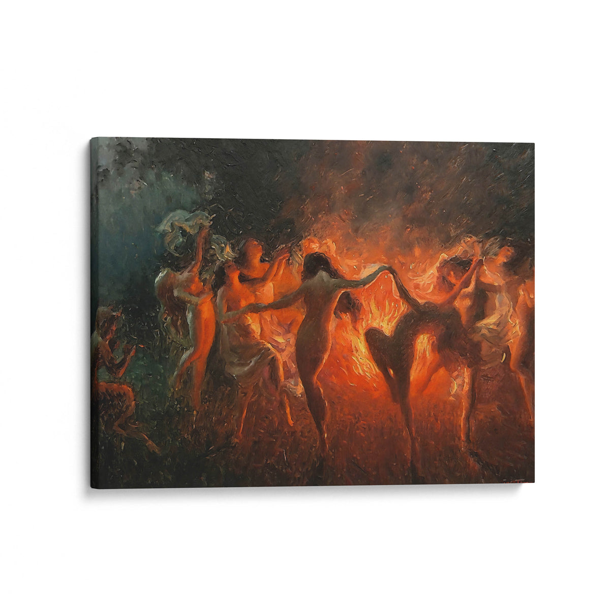 Nymphs Dancing to Pan’s Flute | Joseph Tomanek | 1920