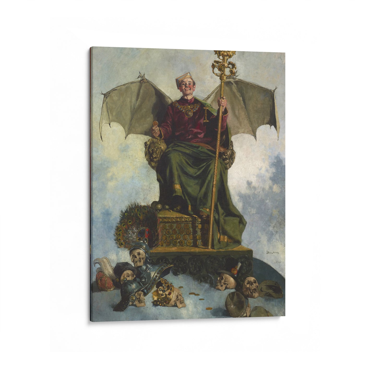 Allegory of Satan (Lord of the World) | Ludwik Stasiak | c. 1900