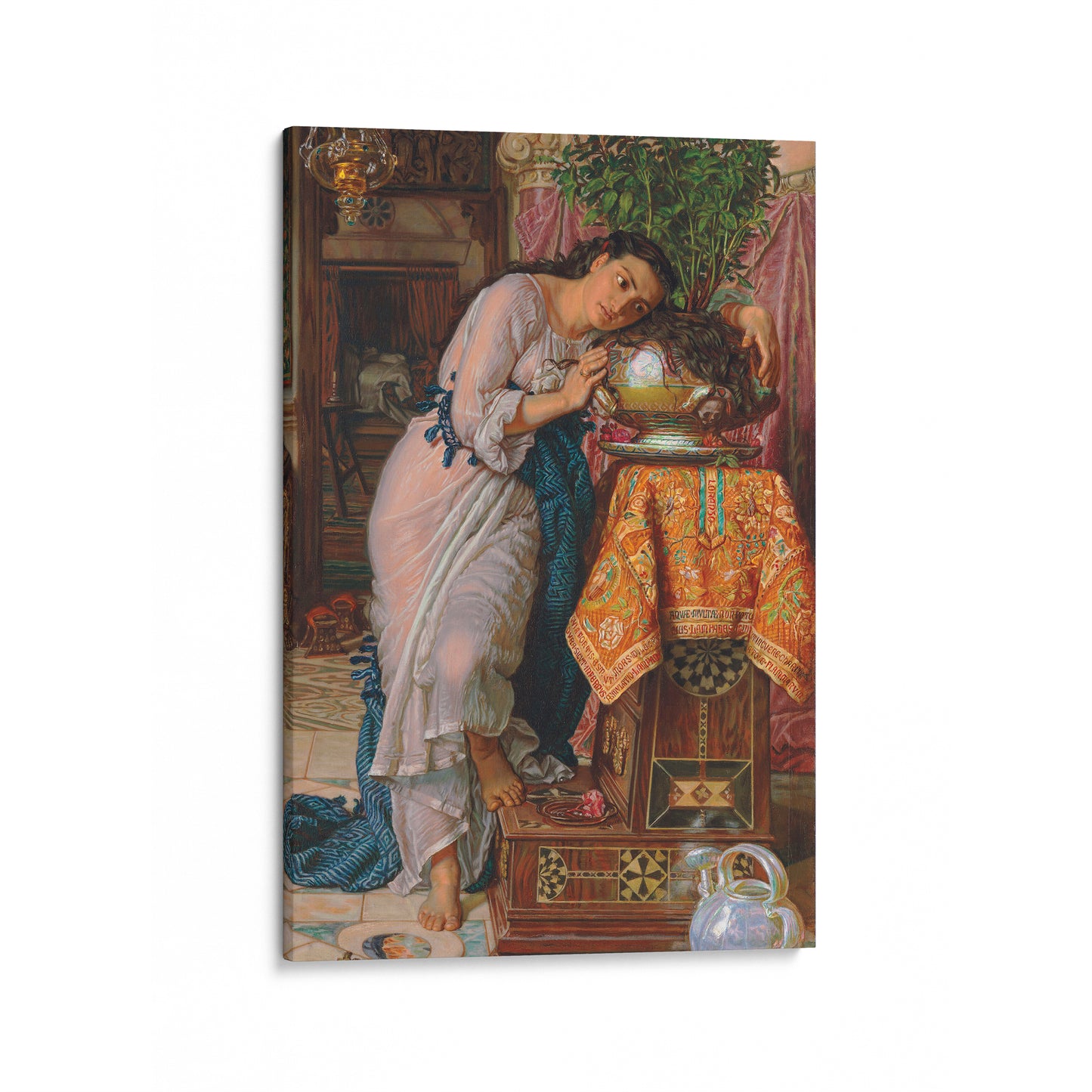 Isabella and the Pot of Basil | William Holman Hunt | 1868