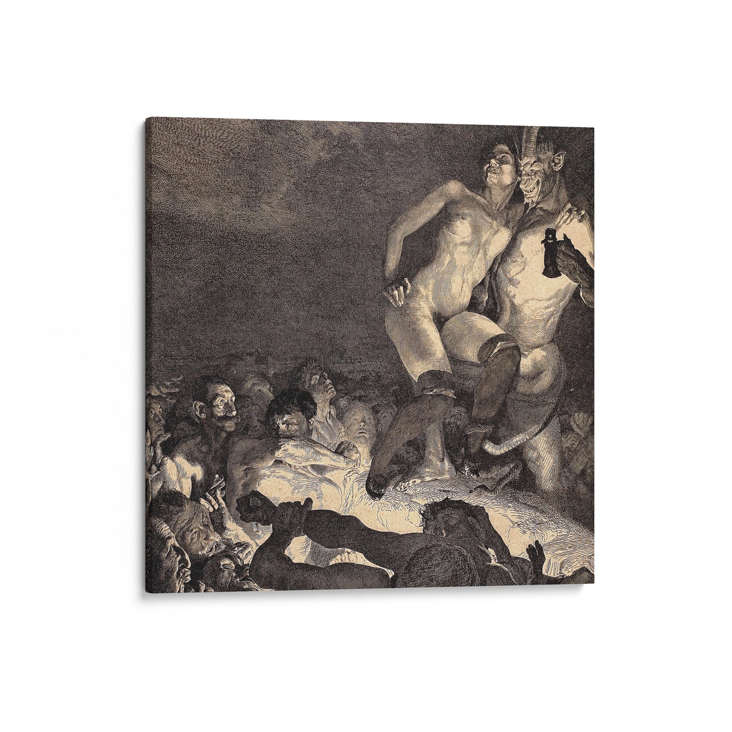 Devil Showing Woman to the People | Otto Greiner | c. 1897