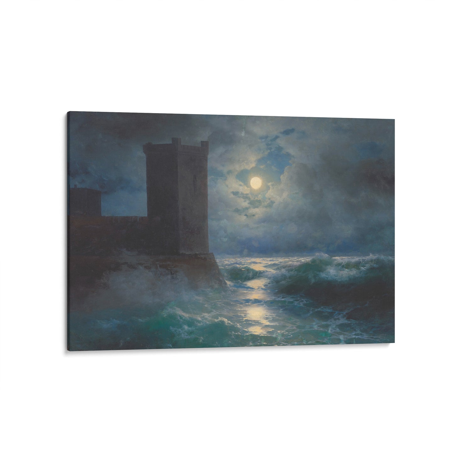 Genoese Towers in the Black Sea | Ivan Aivazovsky | 1895