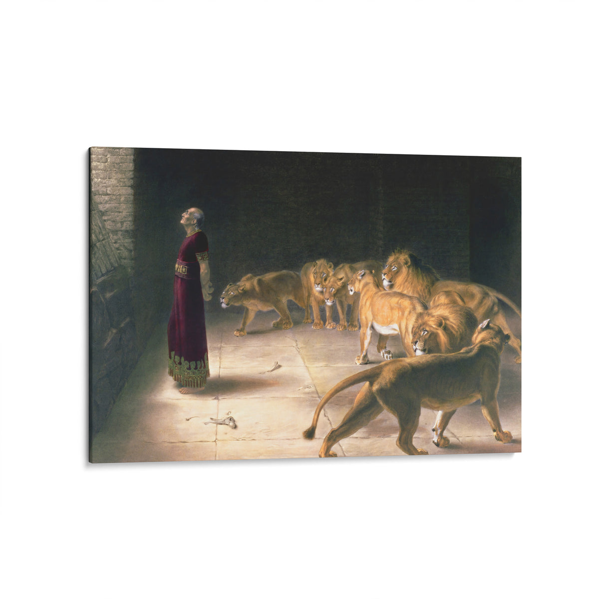 Daniel's Answer to the King | Briton Rivière | 1890