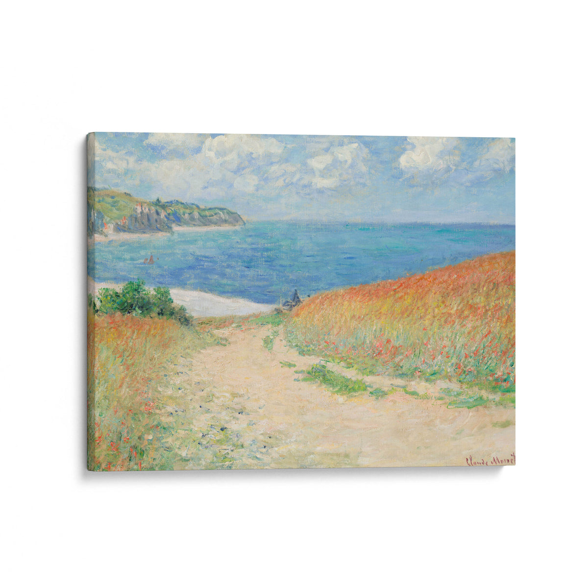 Path in the Wheat Fields at Pourville | Claude Monet | 1882
