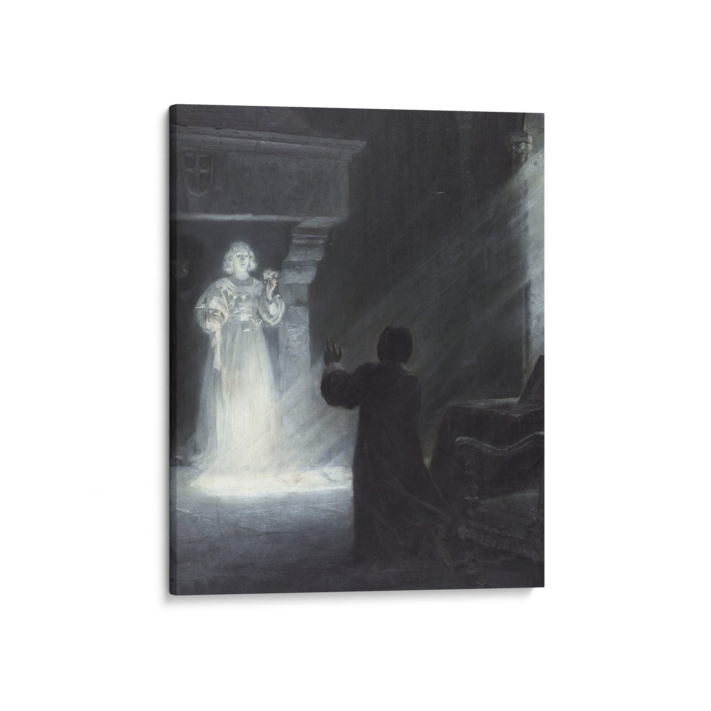 Alix Appearing in Mask | Tony Robert Fleury | 1891