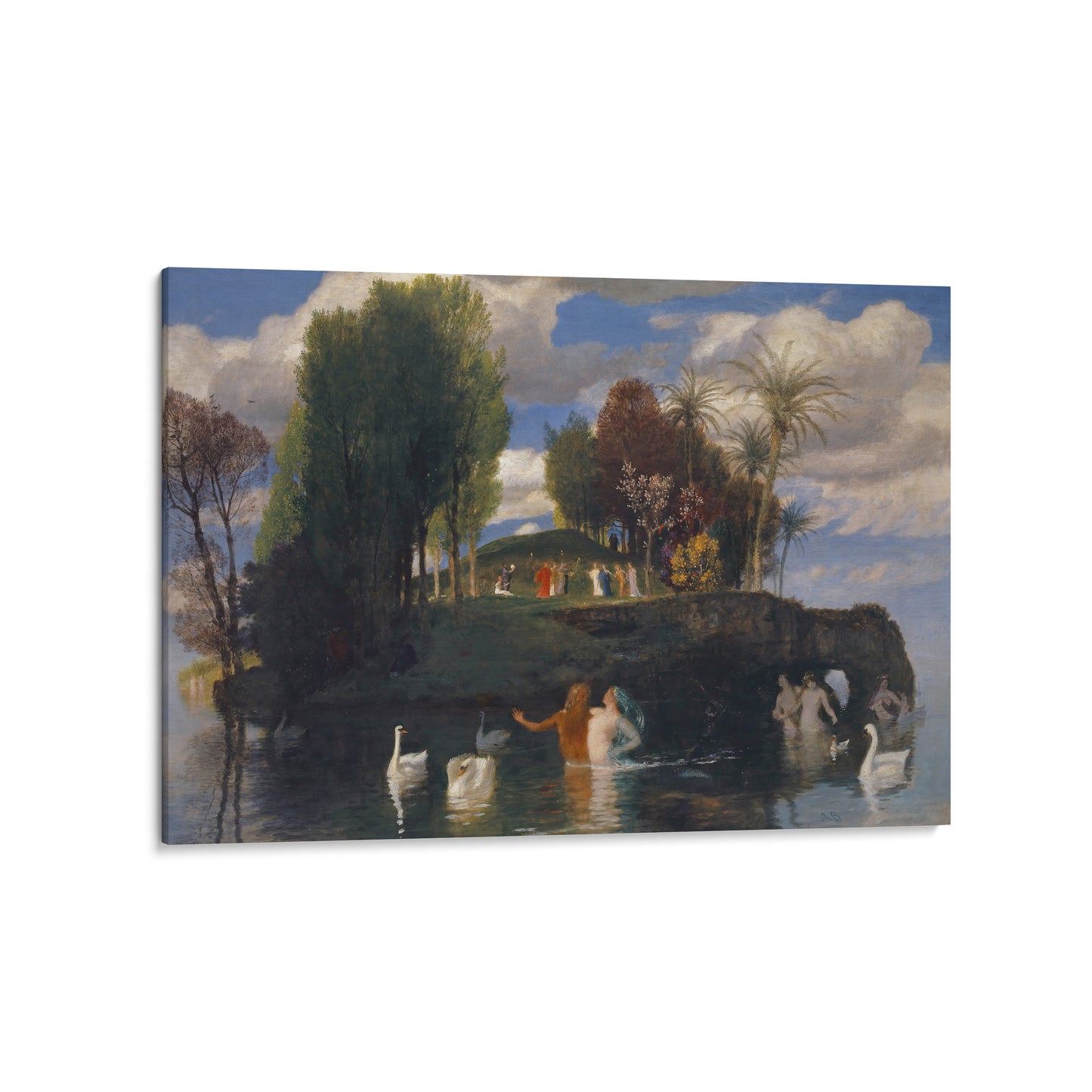 Isle of Life | Arnold Böcklin | 1888