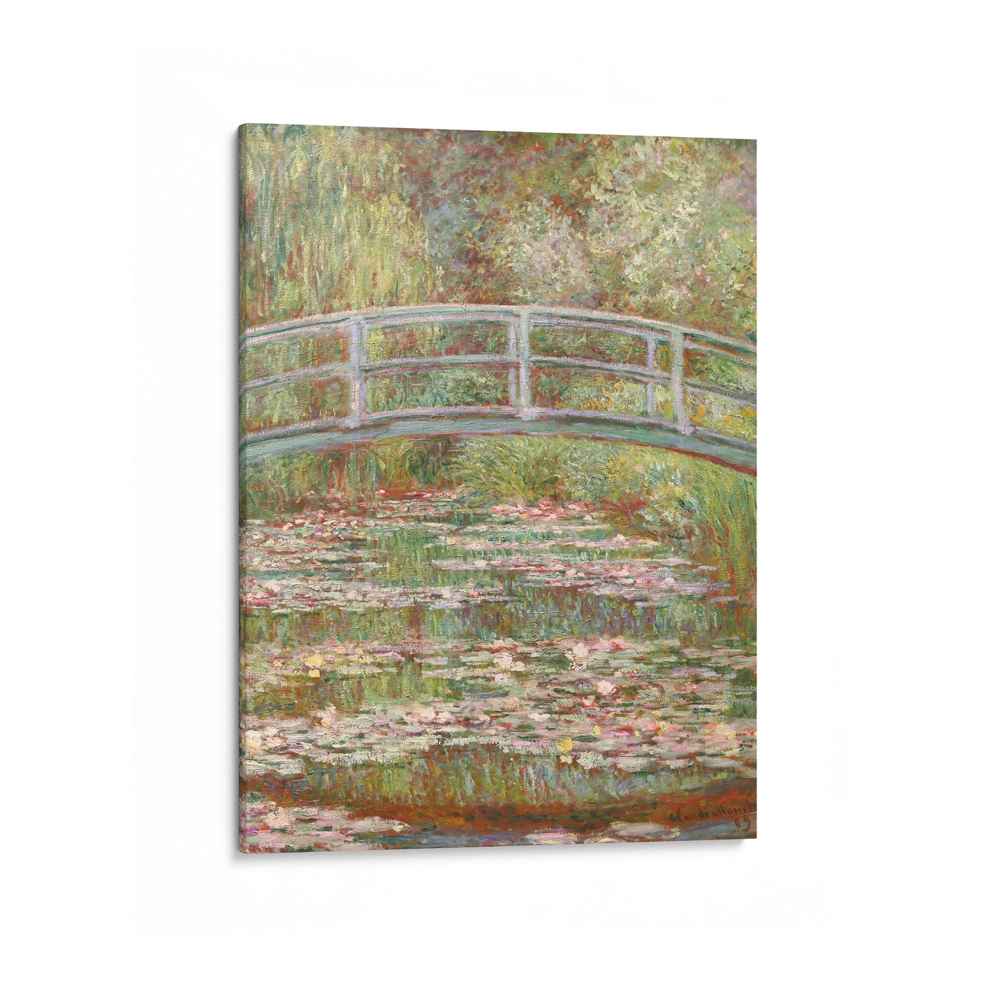 Bridge Over a Pond of Water Lillies | Claude Monet | 1899