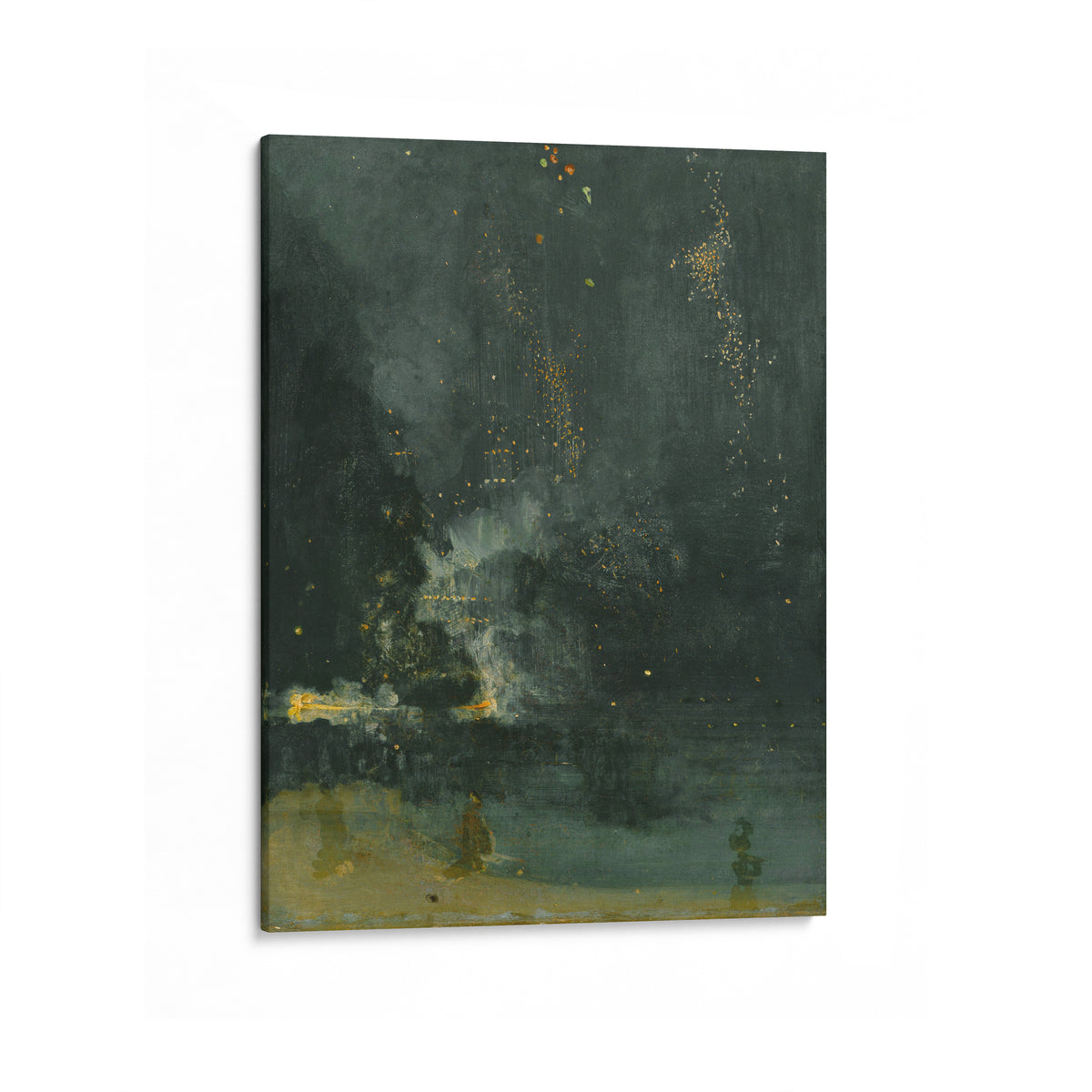 Nocturne in Black and Gold - The Falling Rocket | James Abbott McNeill Whistler | 1875