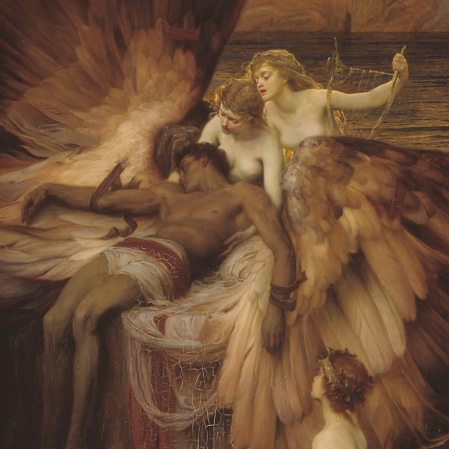 The Lament for Icarus | Herbert James Draper | 1898