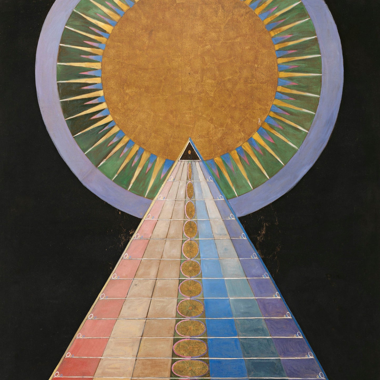 The Altarpiece No. 1 | Hilma af Klint | 1907