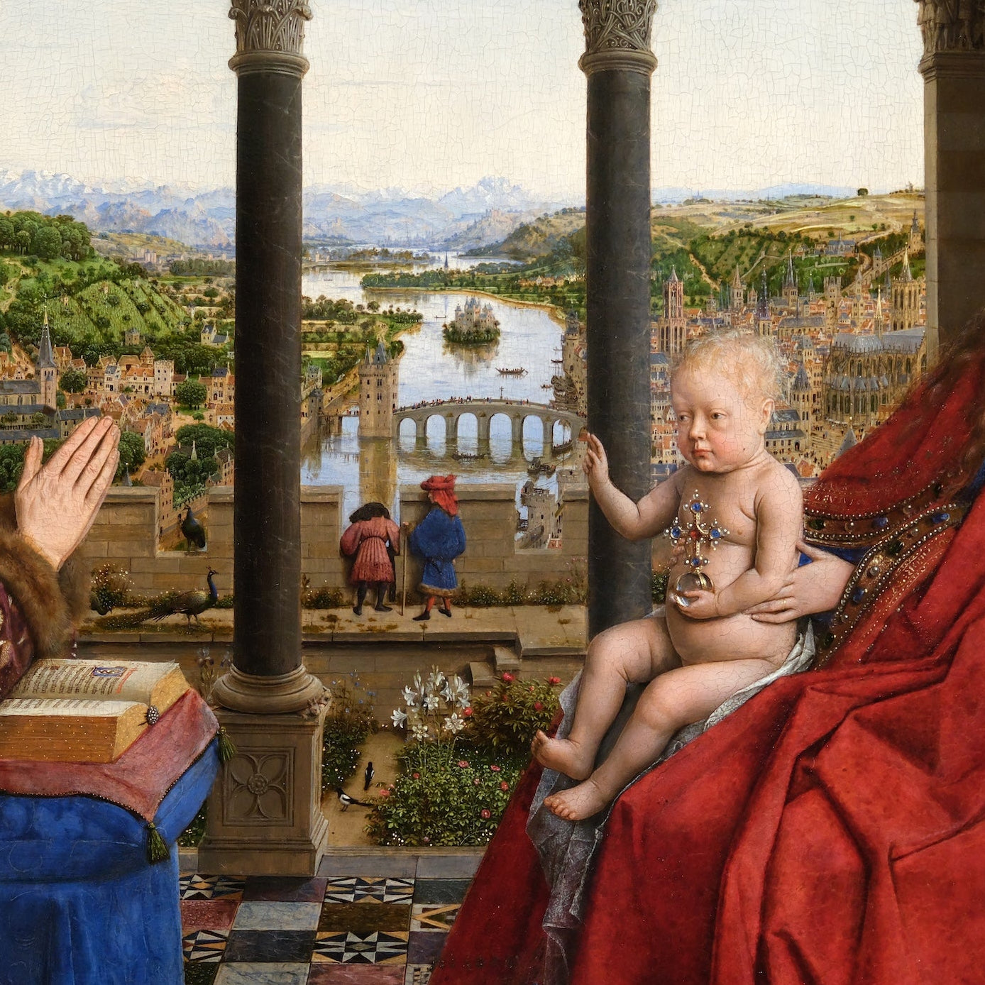 Madonna of Chancellor Rolin | Jan van Eyck | c. 1435