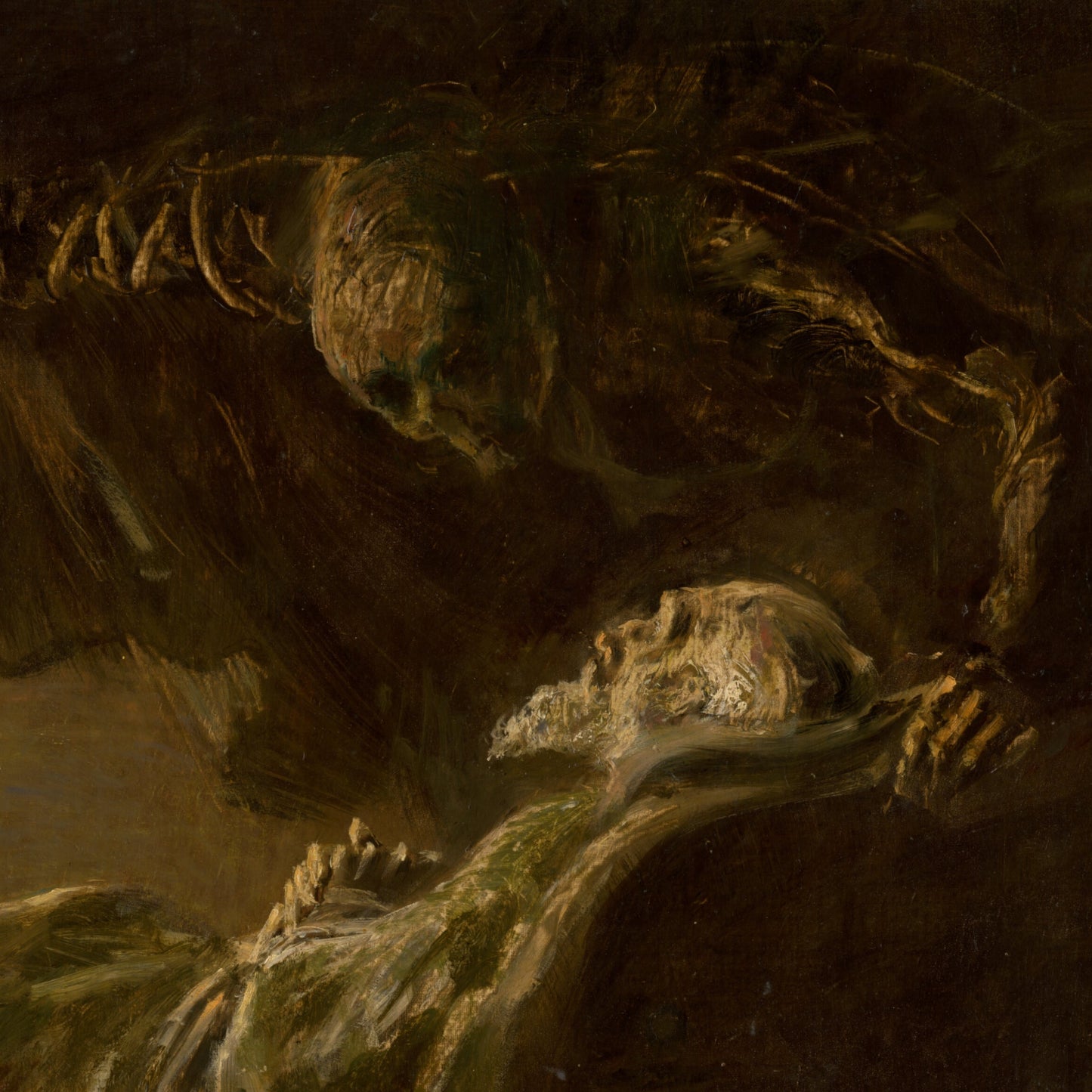 Old Man's Death | László Mednyánszky | 1890