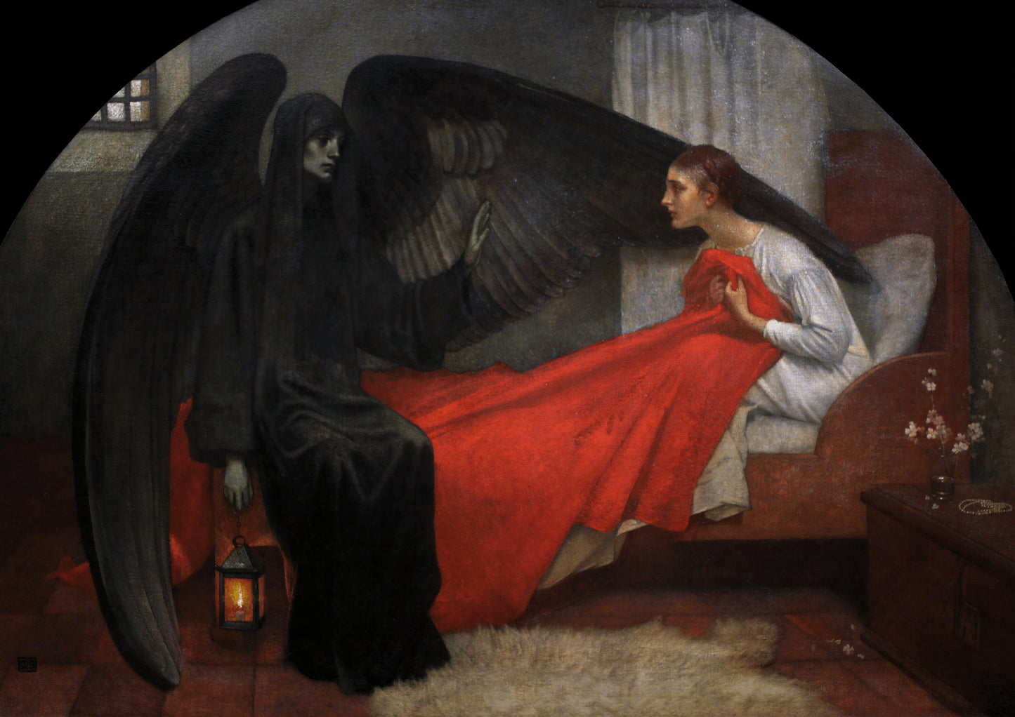 Death and the Maiden | Marianne Stokes | c. 1908