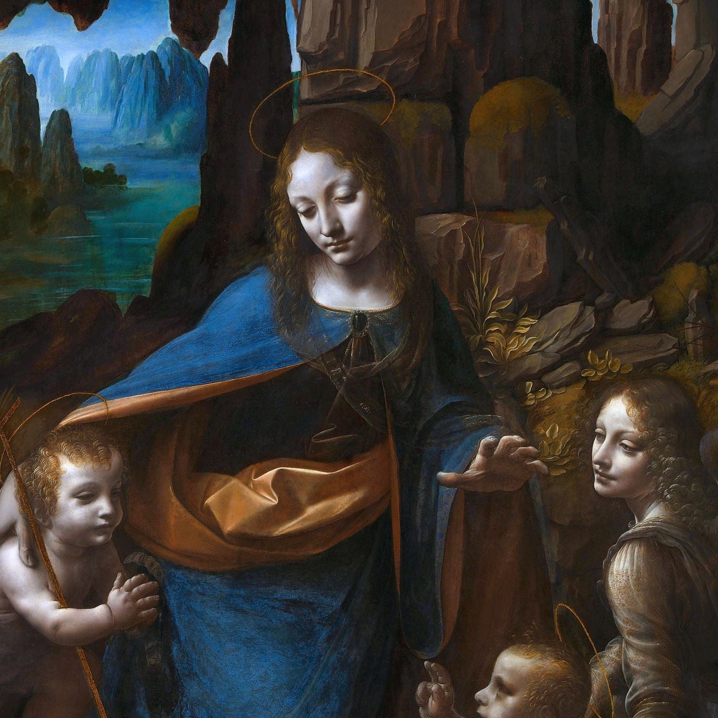 The Virgin of the Rocks | Leonardo da Vinci | 1495-1508