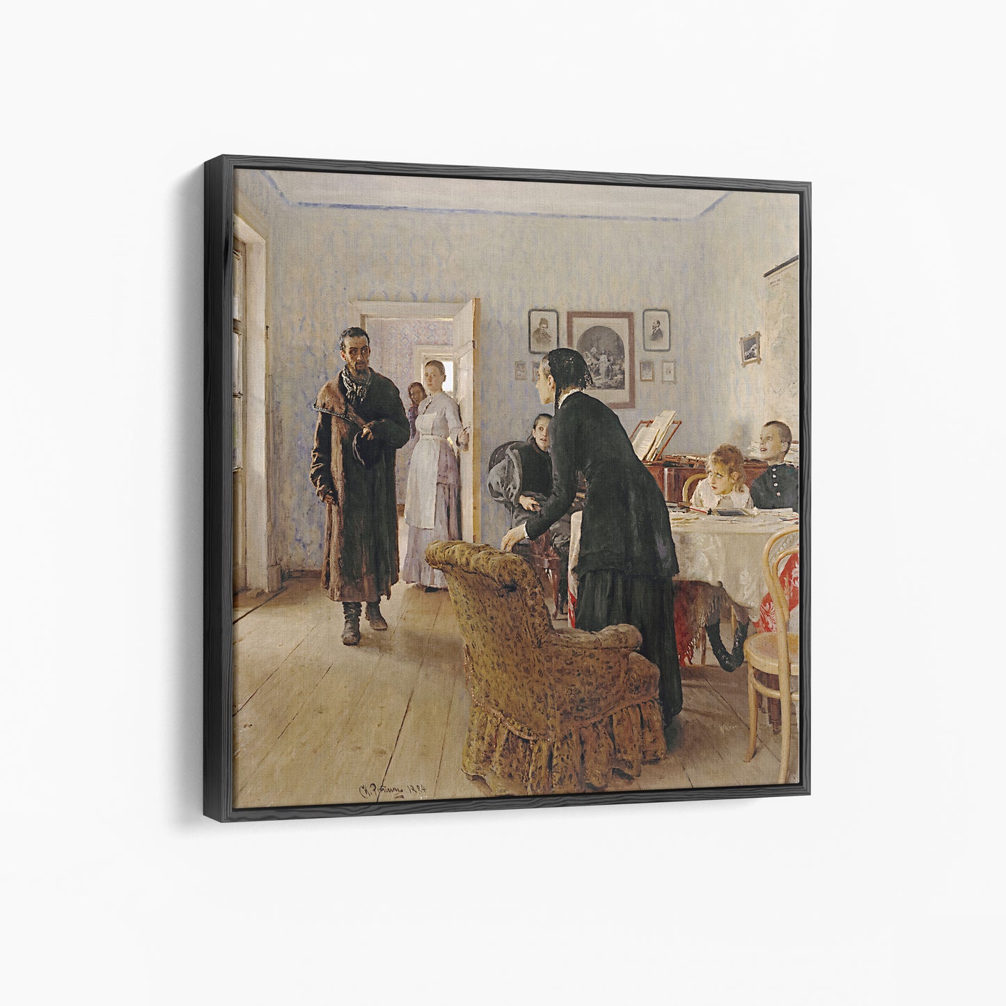 They Did Not Expect Him | Ilya Repin | 1884-88