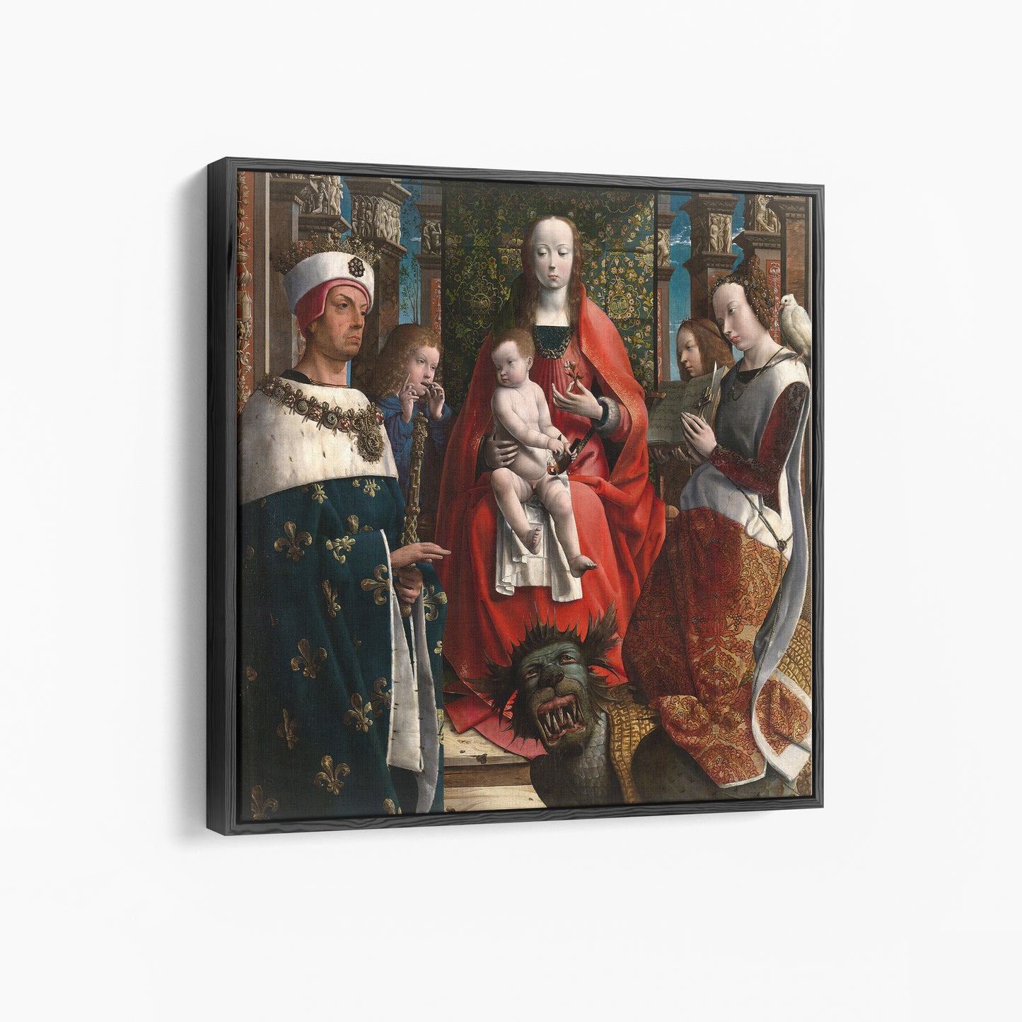 The Virgin and Child with Saints Louis and Margaret | Unknown | c. 1510