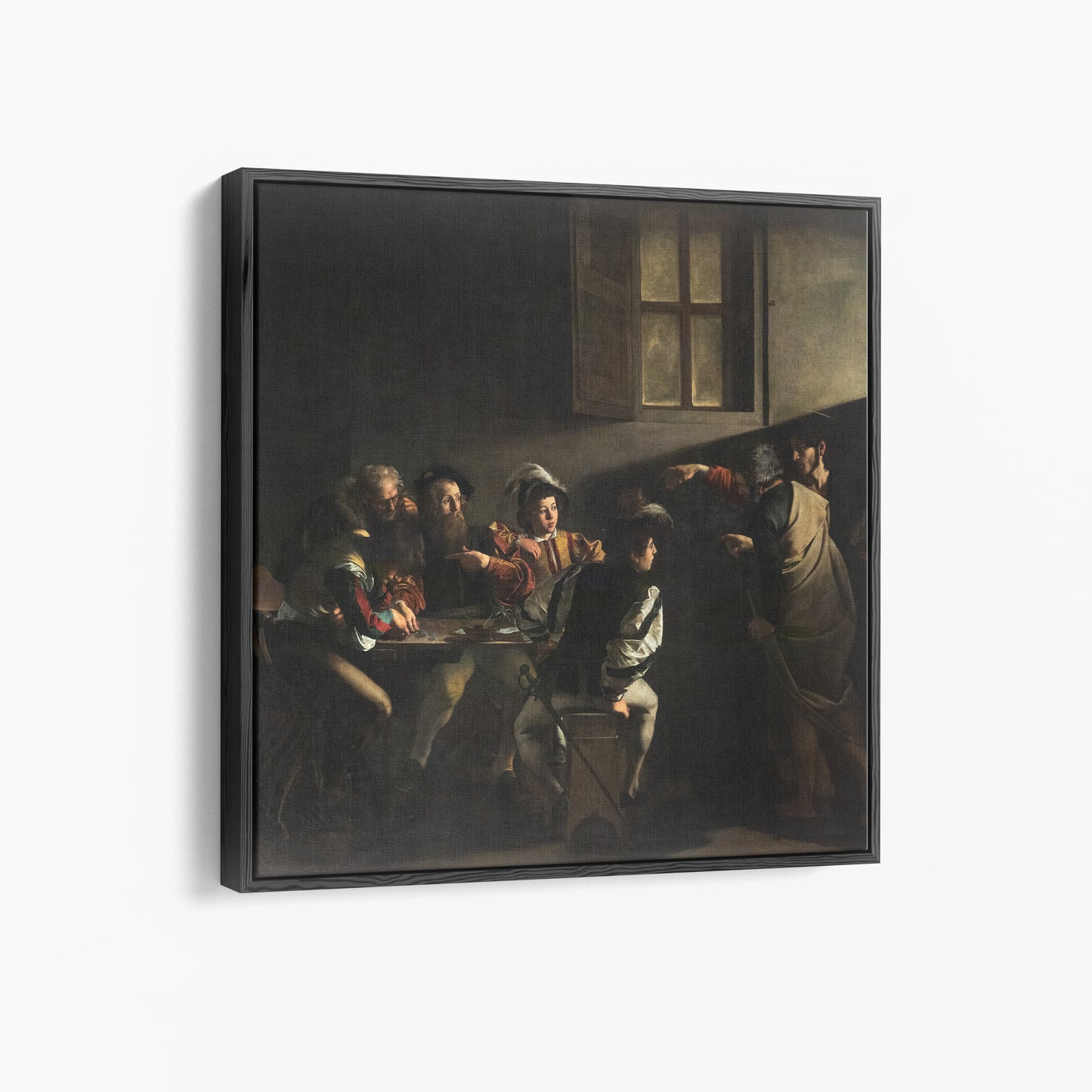 The Calling of Saint Matthew | Caravaggio | 1599-1600