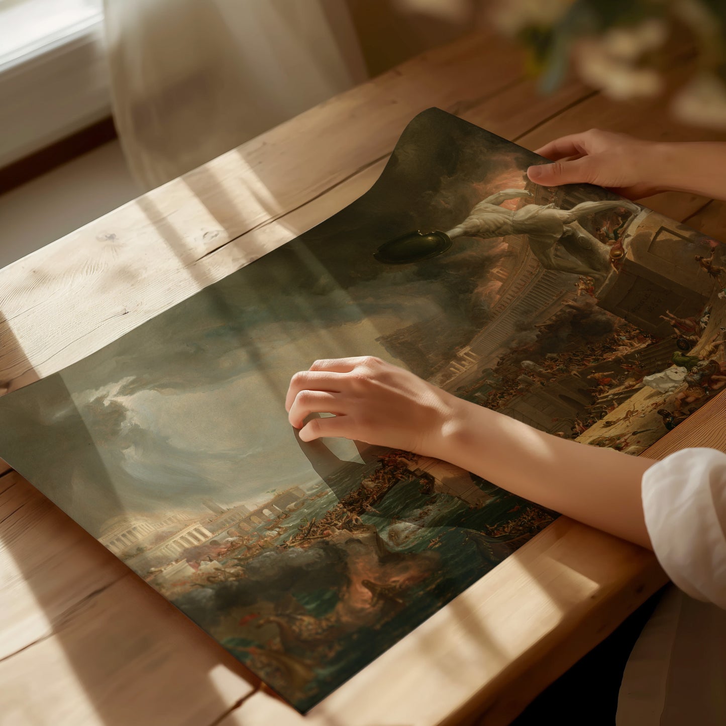 Destruction | Thomas Cole | 1836