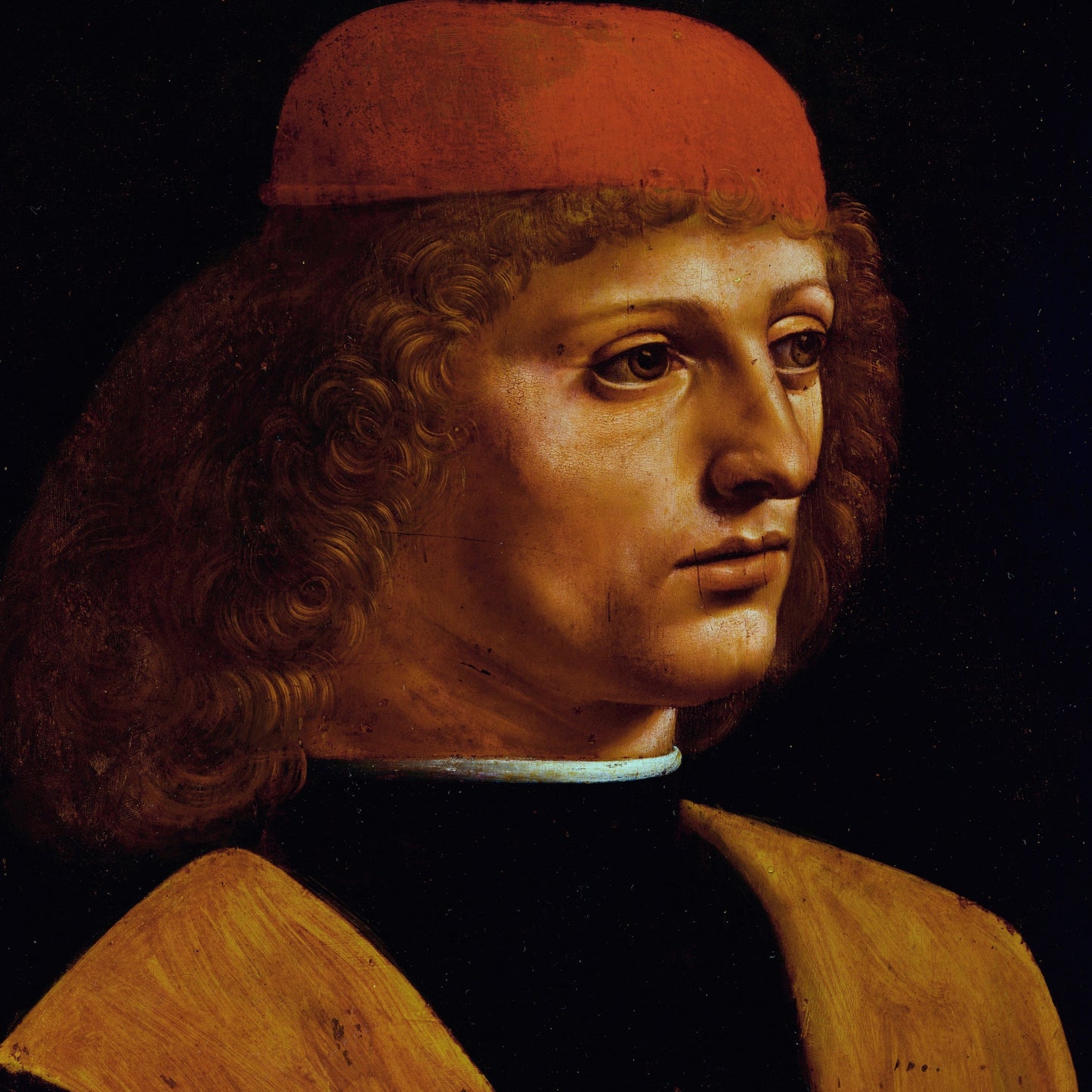 Portrait of a Musician | Leonardo da Vinci | c. 1483–1487