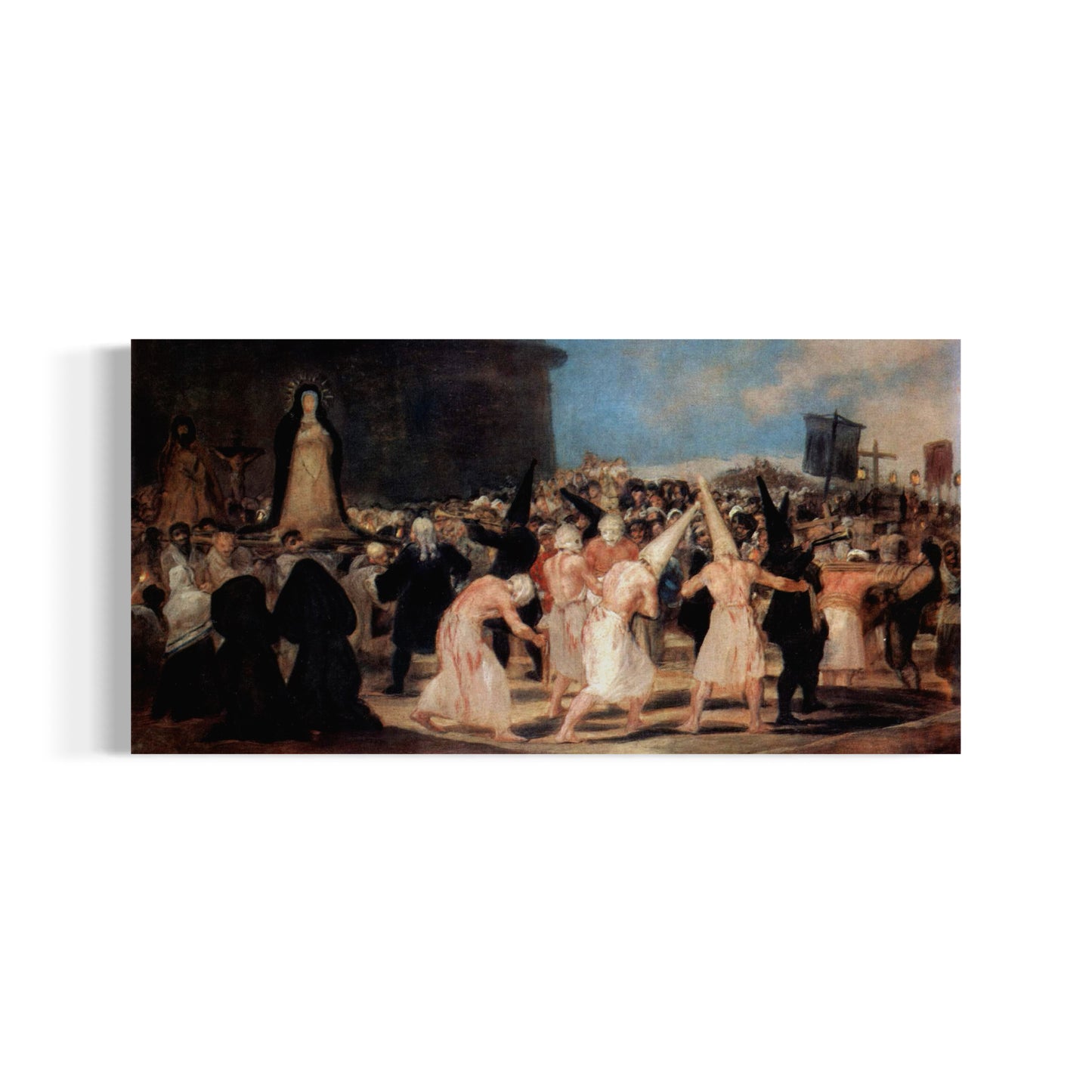 A Procession of Flagellants | Francisco Goya | 1814-16