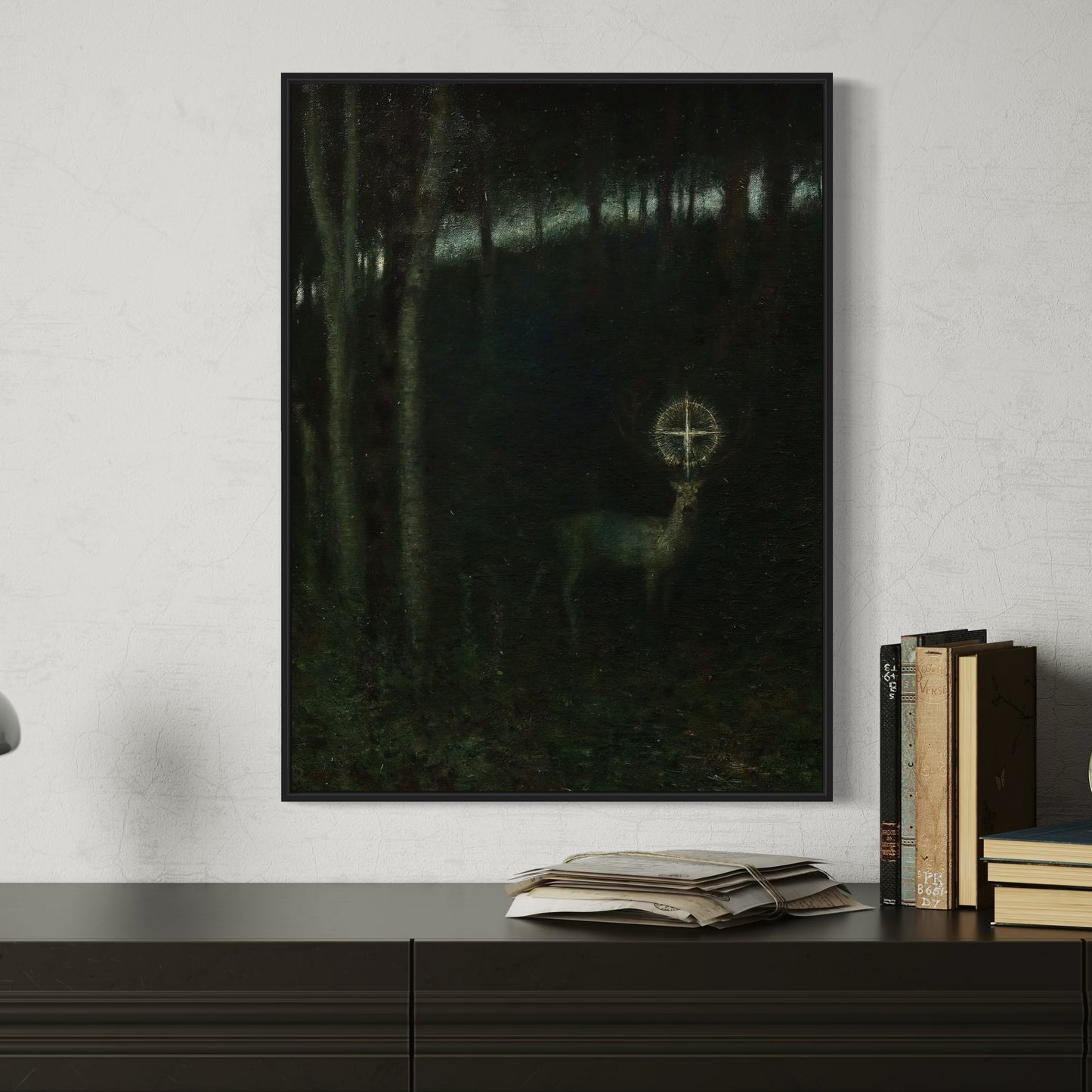 The Vision of Saint Hubert | Franz von Stuck | 1890