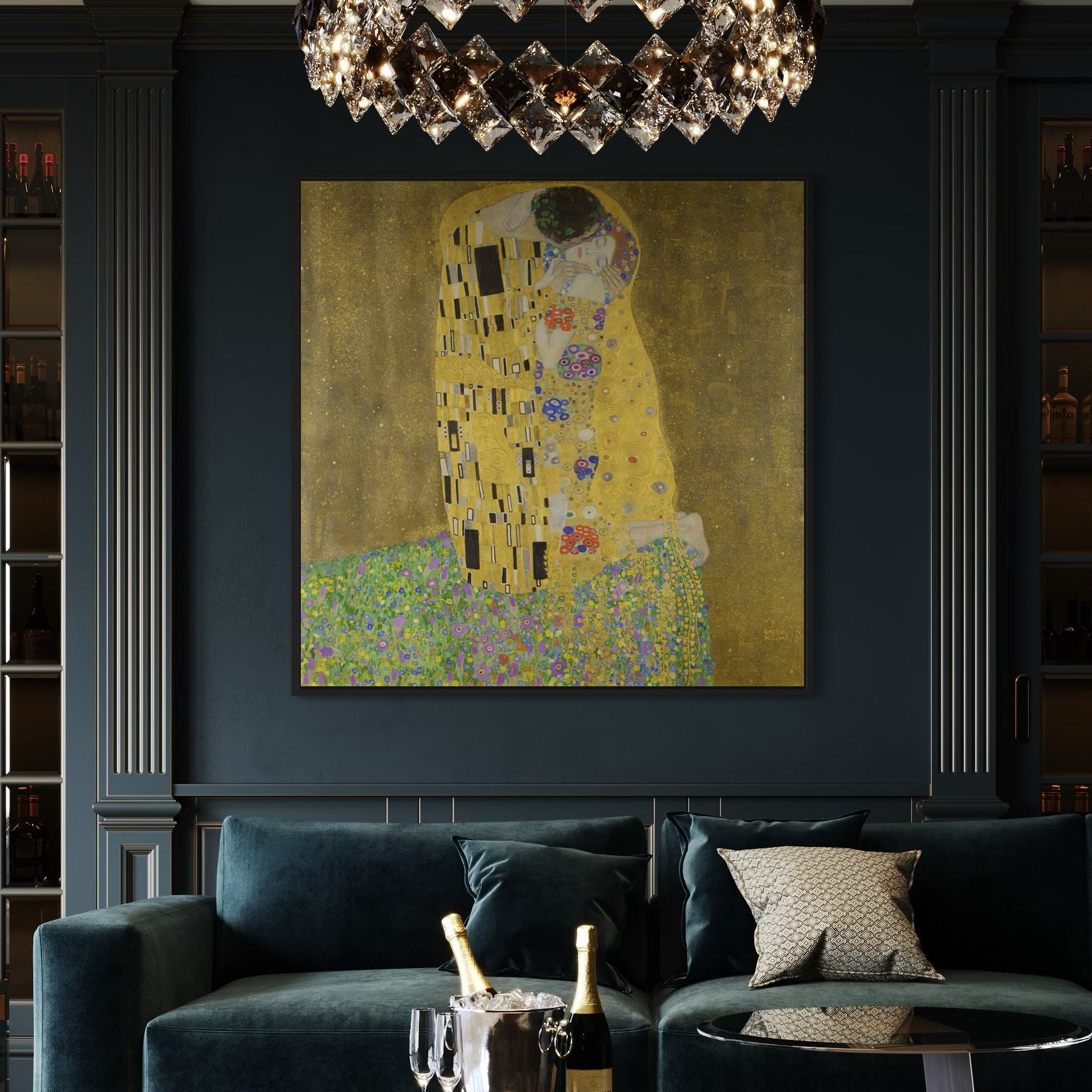 The Kiss | Gustav Klimt | 1907 – Inspiraggio