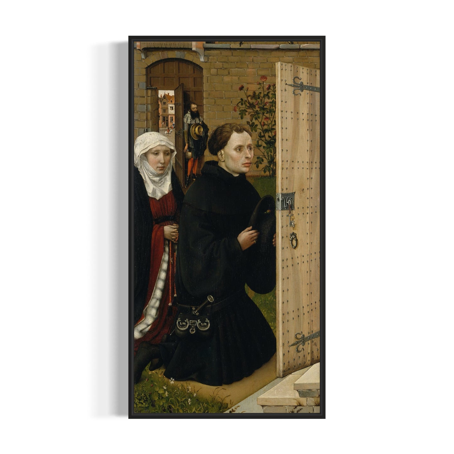 Mérode Altarpiece: Donors | Robert Campin | c. 1427-32