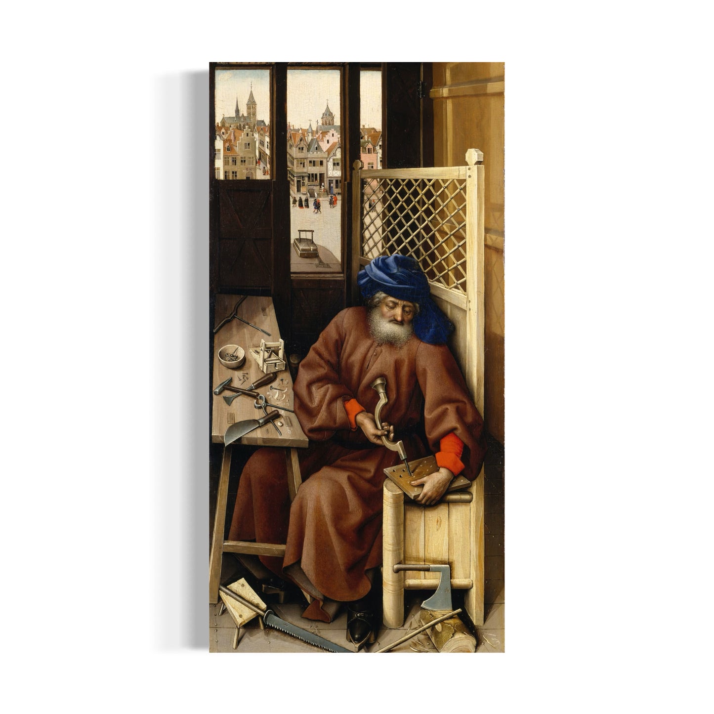 Mérode Altarpiece: Joseph | Robert Campin | c. 1427-32