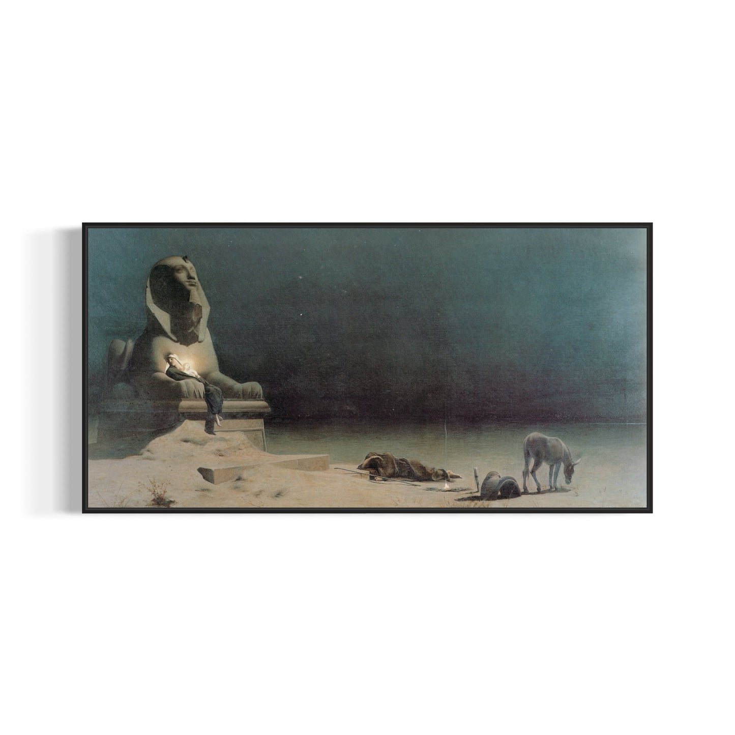 Rest on the Flight into Egypt | Luc-Olivier Merson | 1880