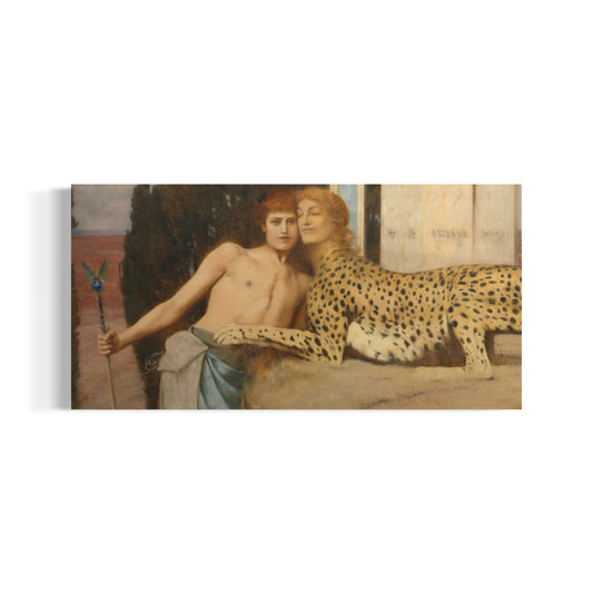 Caresses | Fernand Khnopff | 1896