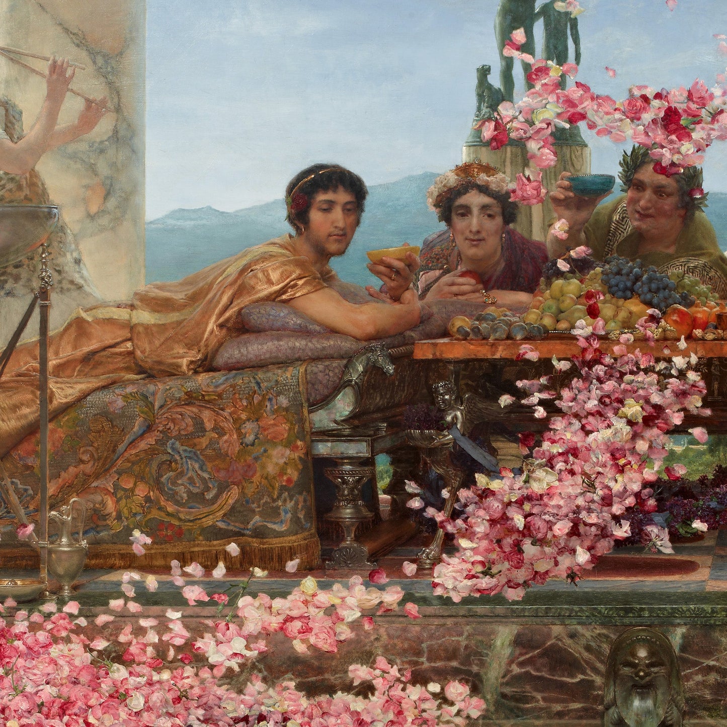The Roses of Heliogabalus | Sir Lawrence Alma-Tadema | 1888