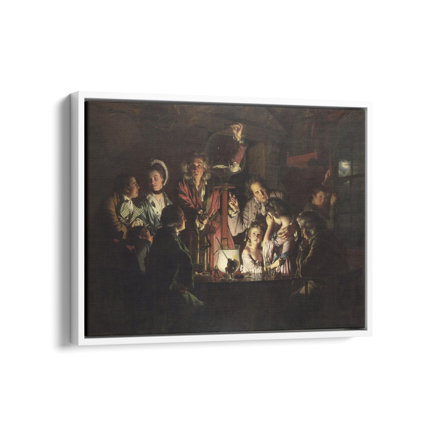 An Experiment on a Bird in the Air Pump | Joseph Wright of Derby | 1768